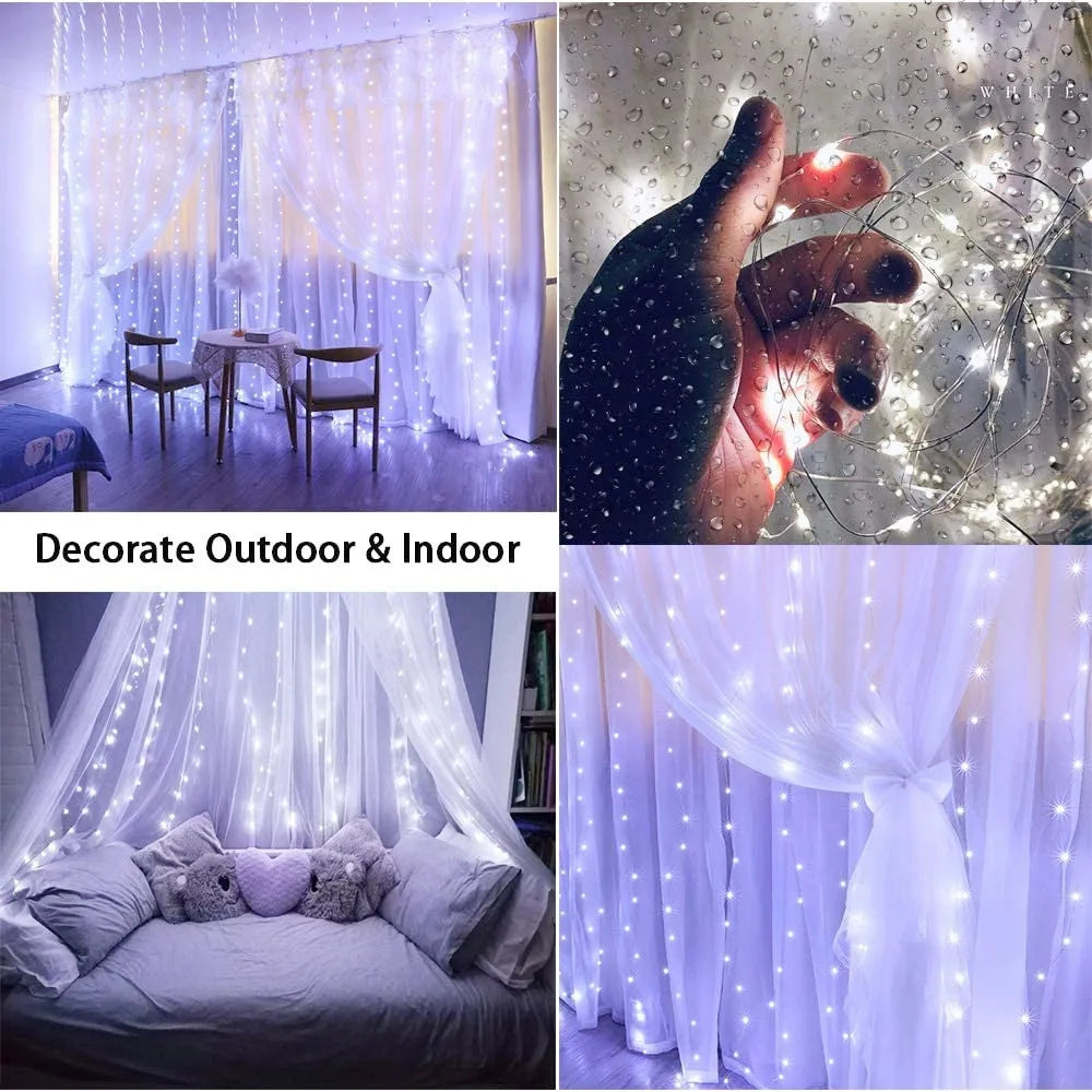 Lights LED Fairy String Curtain