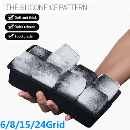 Grid Big Ice Tray Mold Giant