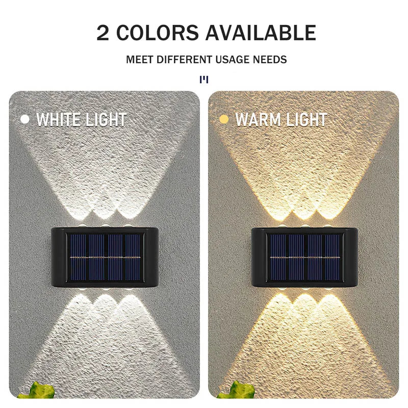 Solar Wall Lamp Outdoor Waterproof